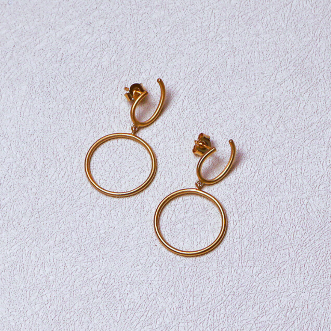 The Mary Oliver Hoop Earrings